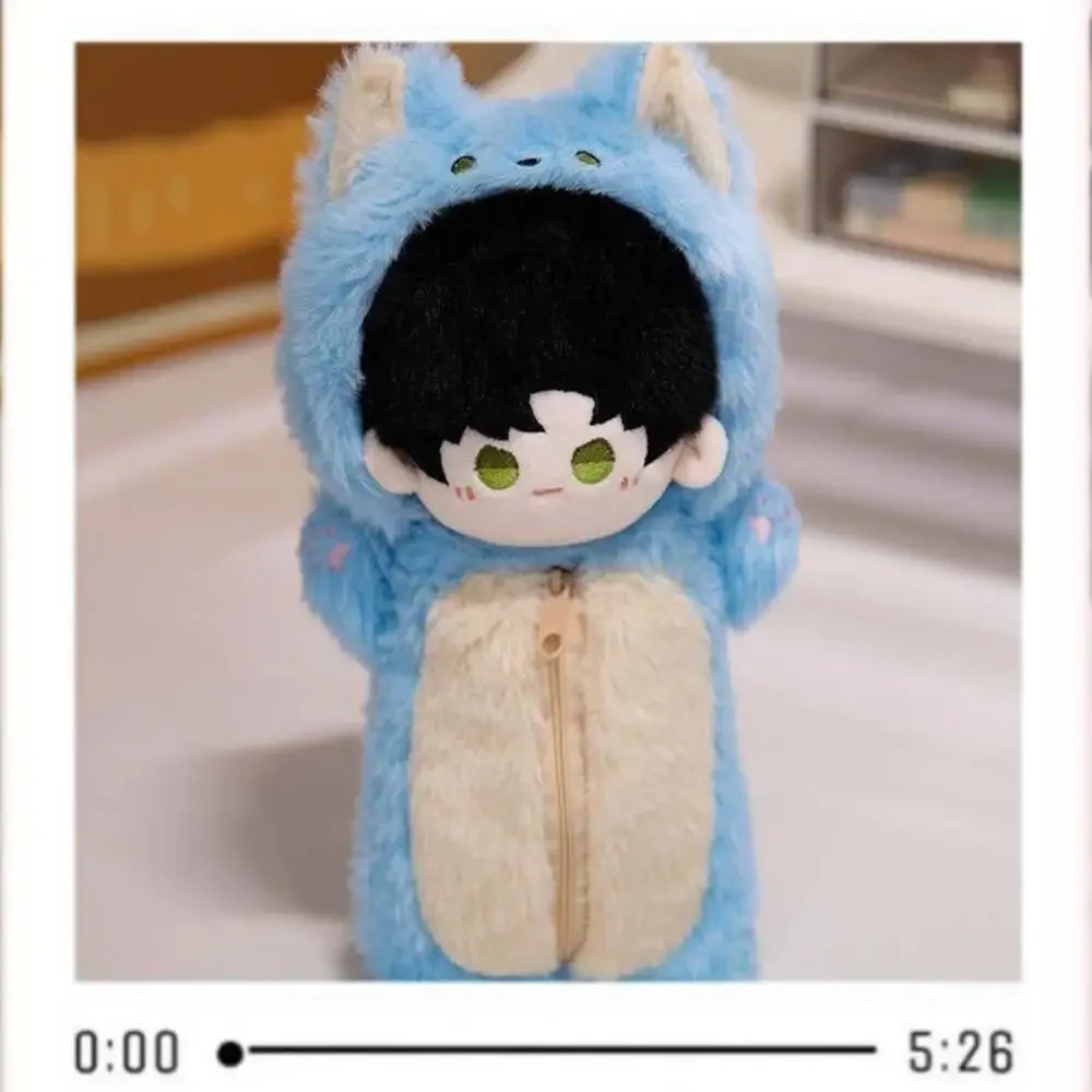 Large Capacity Plush Pencil Case, Love and Deep Space Character Bag (Xavier/Zayn